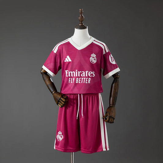 Kit Enfant Real Madrid Third Rose 2026-27