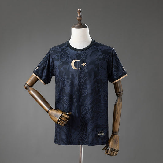 Maillot Türkiye Heritage 2026 - Bleu marine avec croissant doré